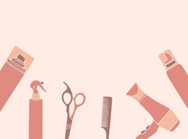 Bir beyaz üzerindeki araçların soyut arkaplanı.