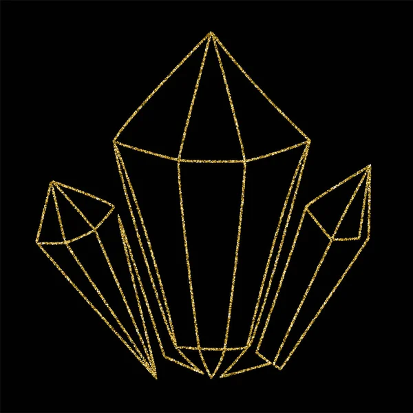 Sanat tarzında güzel altın elmaslar.