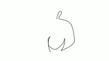 Modern bir kadın portresi..