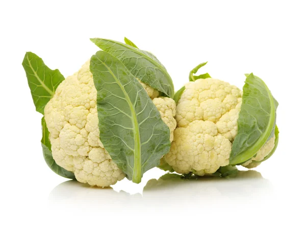 Fresh cauliflower on white background — Stock Photo, Image