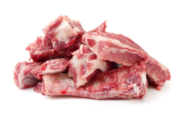 Rundvlees "briskets" aangeduide op een wit — Stockfoto