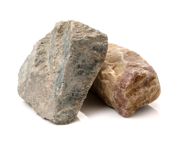 Rocks on white background — Stock Photo, Image