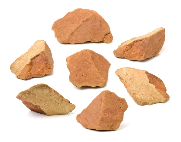 Rocks on white background — Stock Photo, Image