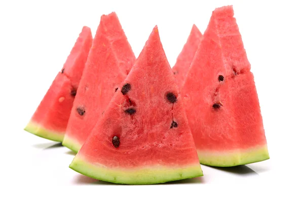 Slices of fresh red watermelon — Stock Photo, Image