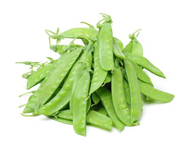 Yeşil bezelyeler yakın.