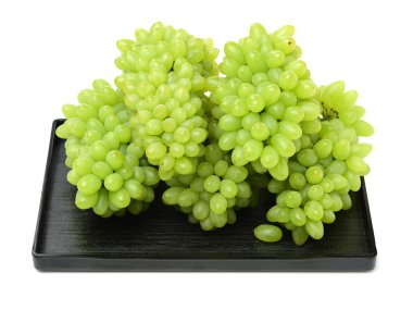 Bir demet yeşil üzüm.