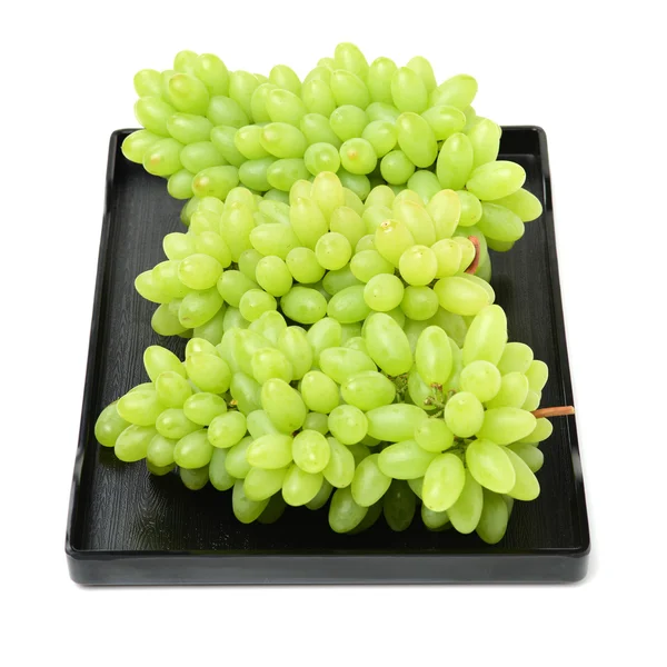 Flok grønne druer - Stock-foto