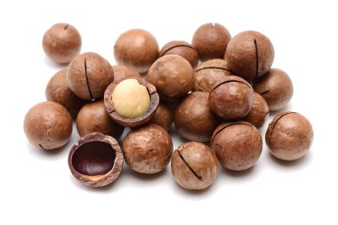 Macadamia fıstığı yakın çekim 