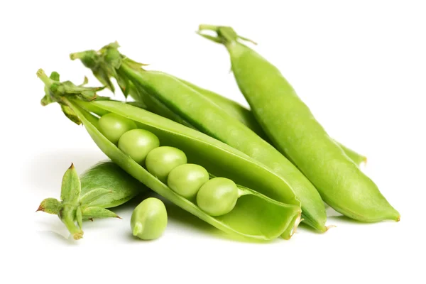 Green peas close up — Stock Photo, Image