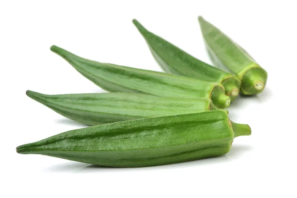 Friss fiatal okra — Stock Fotó