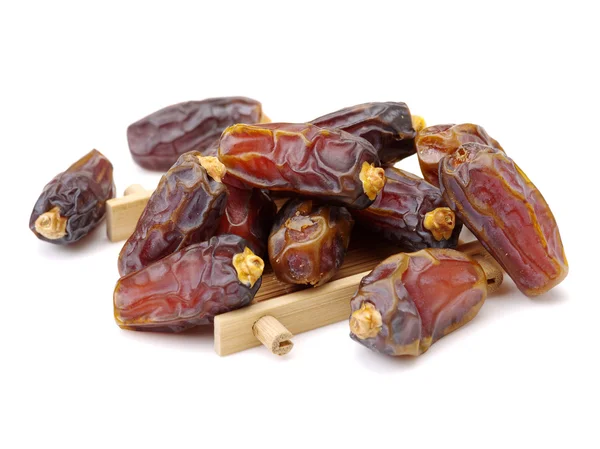 Dried date fruits close up — Stock Photo, Image