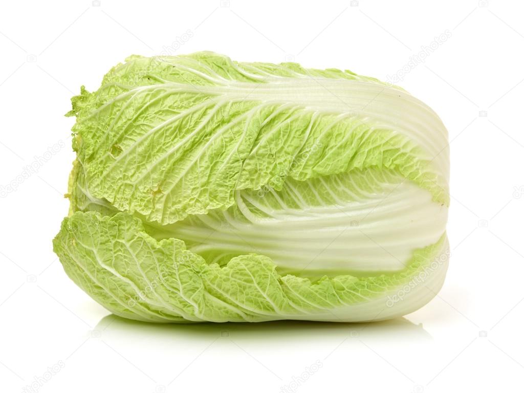 Green cabbage close up