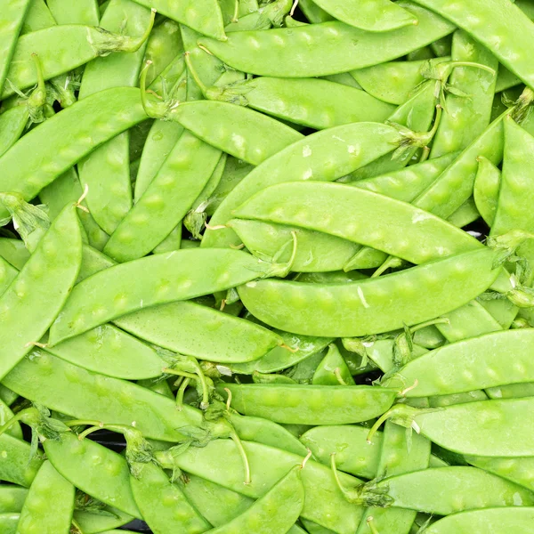 Green peas close up — Stock Photo, Image