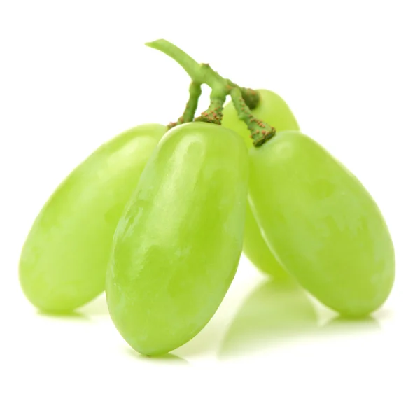 Green grapes close up — Stock Photo, Image