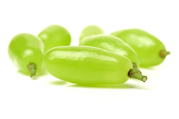 Uvas verdes Close Up — Fotografia de Stock