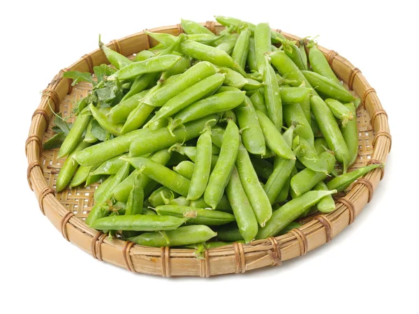 Guisantes verdes de cerca — Foto de Stock