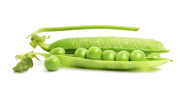 Green peas close up — Stock Photo, Image