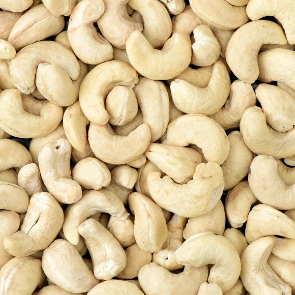 Cashewnötter på nära håll — Stockfoto