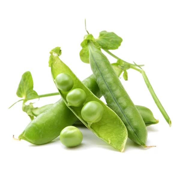 Guisantes verdes de cerca — Foto de Stock