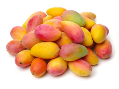 pile of mango fruits close up clipart