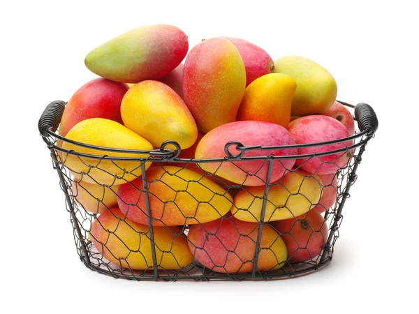 Högen av mango frukt närbild — Stockfoto