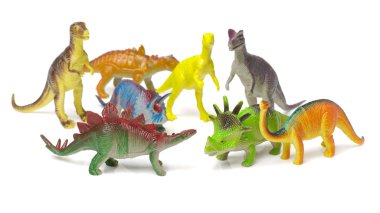 dinozorlar oyuncak yakın çekim