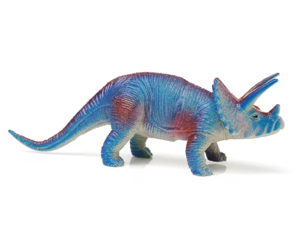 Dinosaurie leksak på nära håll — Stockfoto