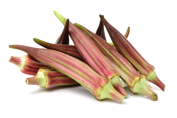 Fresh young okra — Stock Photo, Image