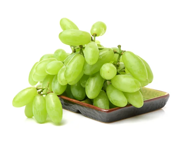 Grüne Trauben aus nächster Nähe — Stockfoto