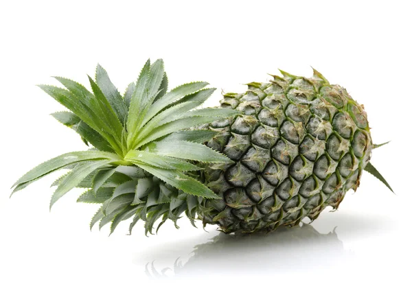 Pineapple close up on white — Stock Photo, Image