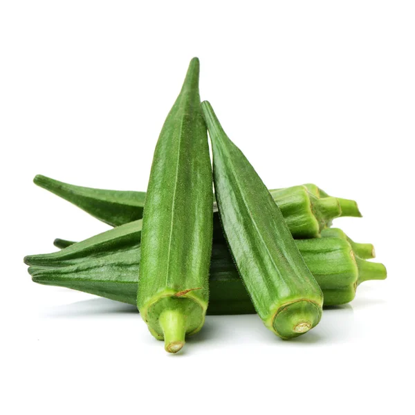 Friss fiatal okra — Stock Fotó