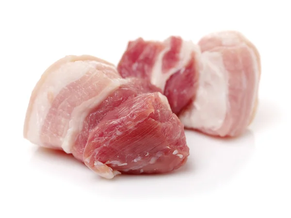 Dwa kawałki świeżego mięsa surowego — Zdjęcie stockowe