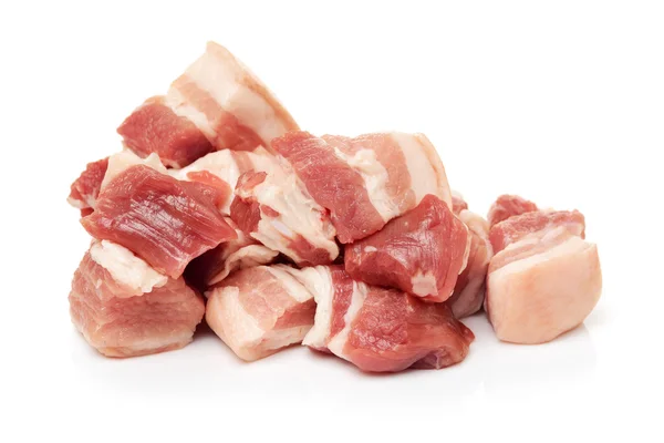 Haufen frisches rohes Fleisch — Stockfoto