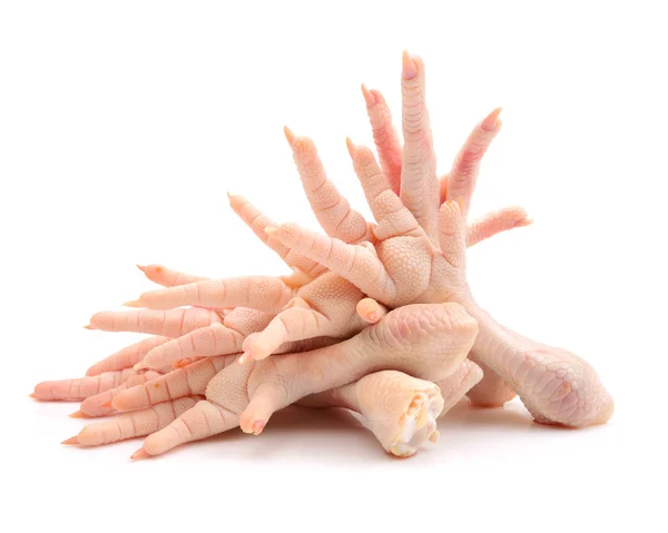 Csirke lábak közelről — Stock Fotó