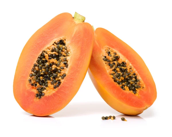 Papaya fruit sliced — Stock Photo, Image