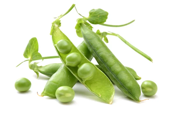 Guisantes verdes de cerca —  Fotos de Stock