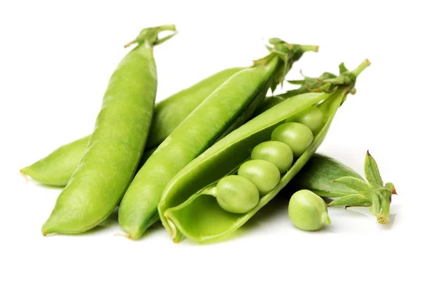 Guisantes verdes de cerca — Foto de Stock