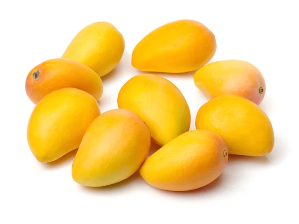 Cumulo di frutti di mango da vicino — Foto Stock