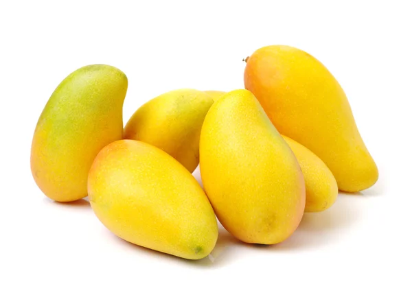 Stapel van mango vruchten close-up — Stockfoto