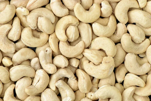 Кешью орехи закрыть — стоковое фото