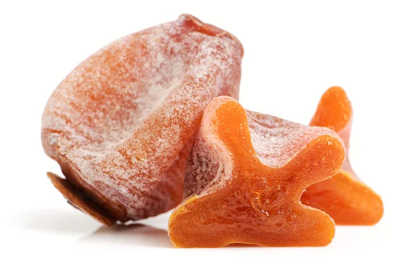 Dried persimmon fruits — Stock Photo, Image