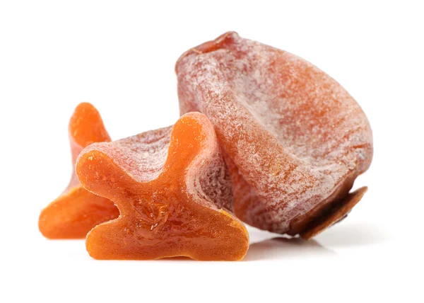 Getrocknete Kaki-Früchte — Stockfoto