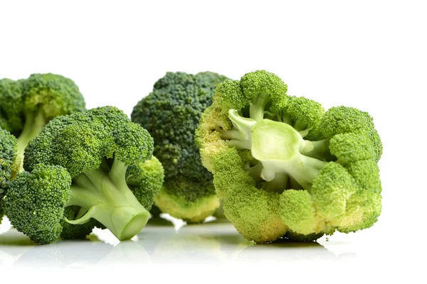 Broccoli vegetable on white background — Stock Photo, Image