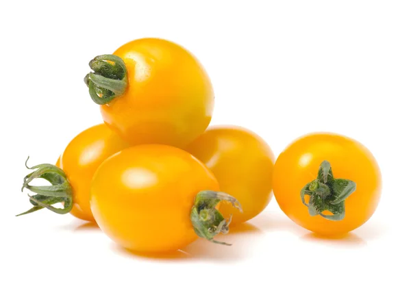 Cherry tomatoes on white background — Stock Photo, Image