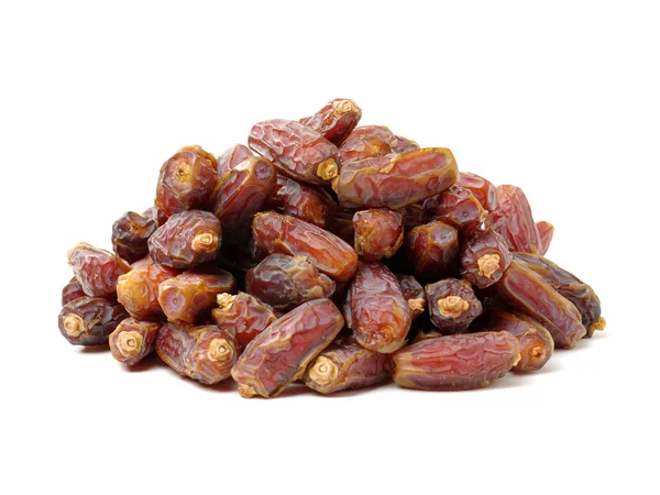 Dates on white background — Stock Photo, Image