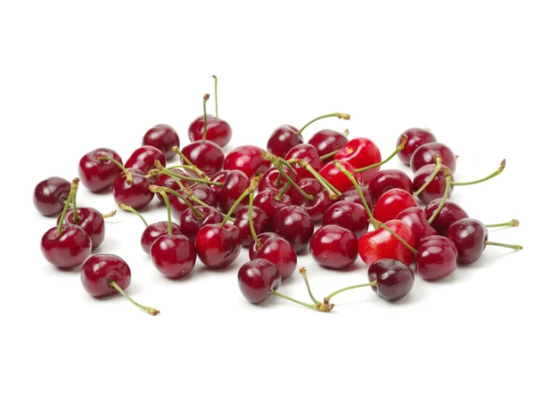 Cherry isolato su sfondo bianco — Foto Stock