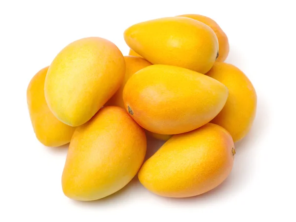 Mango op witte achtergrond — Stockfoto