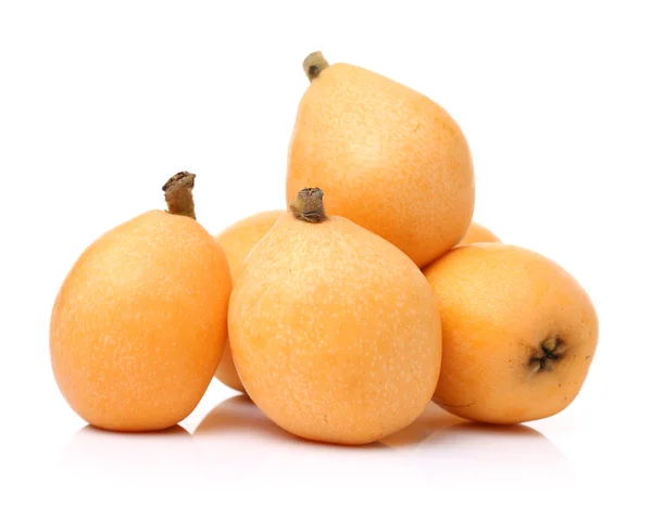 Close-up van sommige vruchten van de loquat — Stockfoto