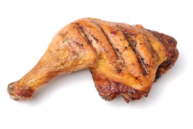 lezzetli ızgara tavuk budu