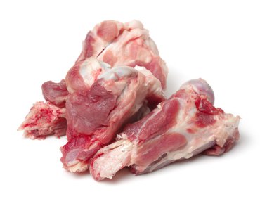 Yemek pişirmek için kullanılan domuz kemik 